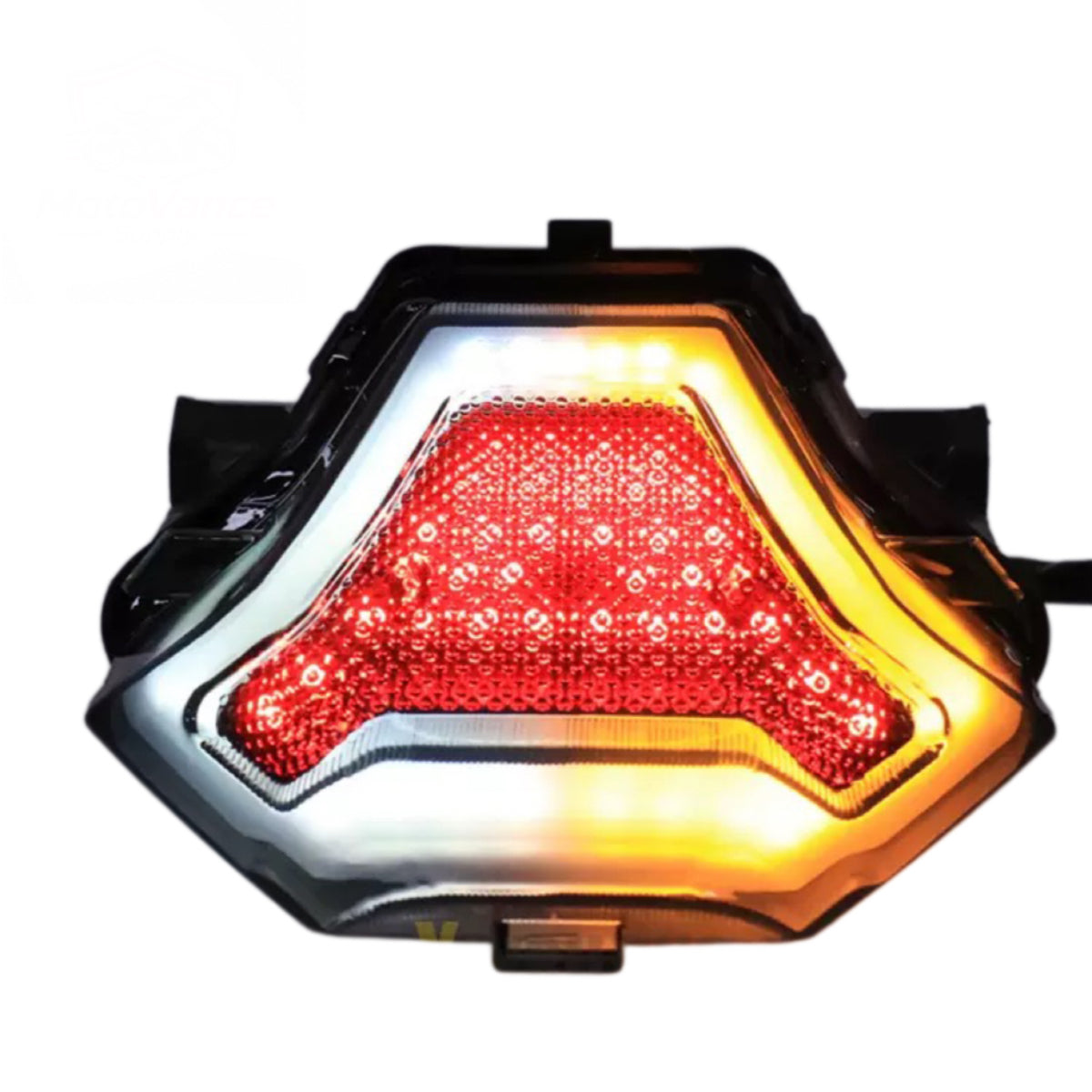 Integrated LED Tail Light with Turn Signals for Yamaha YZF R3 / R25 / MT-03 / MT-07 (Smoke Lens)