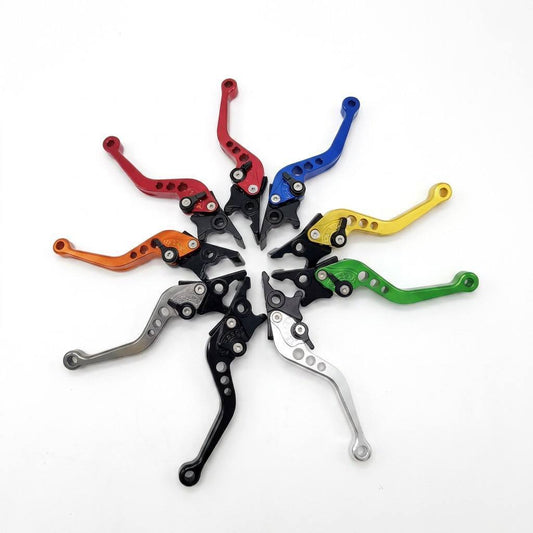 Universal CNC Motorcycle Brake Levers — Front & Rear Disc Brake Handles